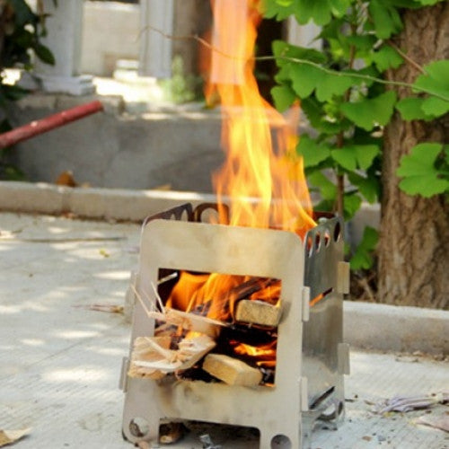 Lightweight Folding Wood Stove