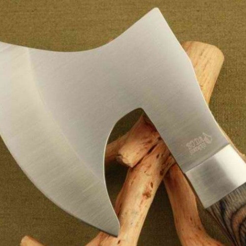 Stainless Steel Camping Axe Wooden Handle