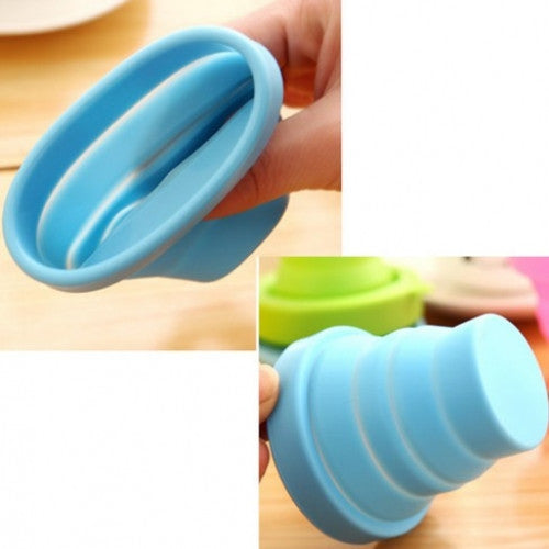 Silicone Retractable Telescopic Travel Mug