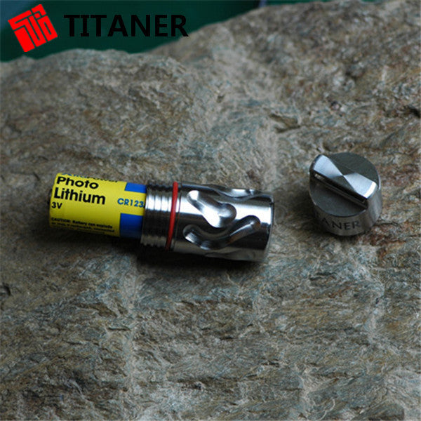 Titanium Waterproof Tablet Pill Box