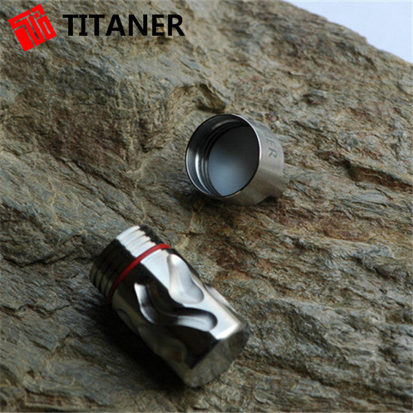 Titanium Waterproof Tablet Pill Box